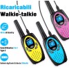 AWANFI Walkie Talkies for Kids Adults, Rechargeable Long Range Two