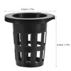 HANABASS 50pcs 2 Inch Net Cup Pots, Garden Slotted Mesh