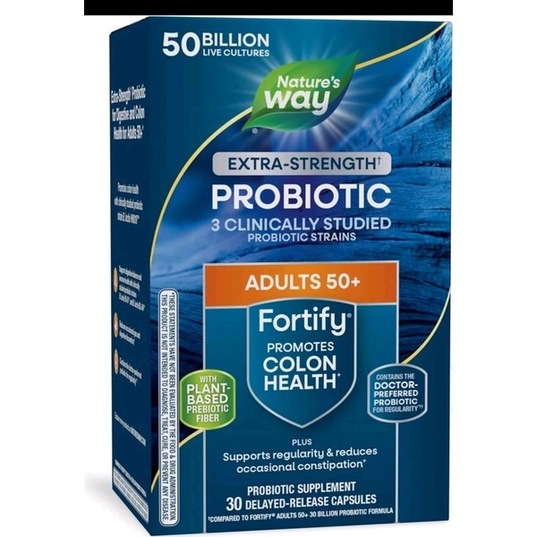 Nature’s Way Natures Way Fortify Everyday Care Age 50+ Probiotics