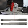 1Pair Wheel Alignment Pin High Hardness Wear Resistant Durable Rustproof