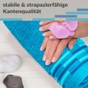 Lashuma Lugano Guest Towels 30 x 50 cm Blue Aquamarine