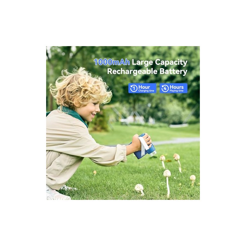 TOMLOV TOMLOV P20 Handheld Pocket Digital Microscope for Kids, 3-in-1