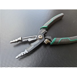 7-in-1 Wire Stripper Tool, Wire breaking pliers, Cable cutters, Needle Nose Plier, Multifunctional Electrician Pliers for Crimping, Cutting, Stripping, Shearing, Clamping