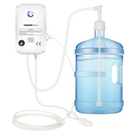 5 Gal Bottled Water Dispensing System Drinking Water Dispenser Pump for Coffee Brewer, Ice Maker, Refridger Dispenser Pump Upgraded Model (6000-Single Inlet)