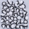 Rexka 40pcs Wheel Opening Molding Clip Retainer Compatible with Ford