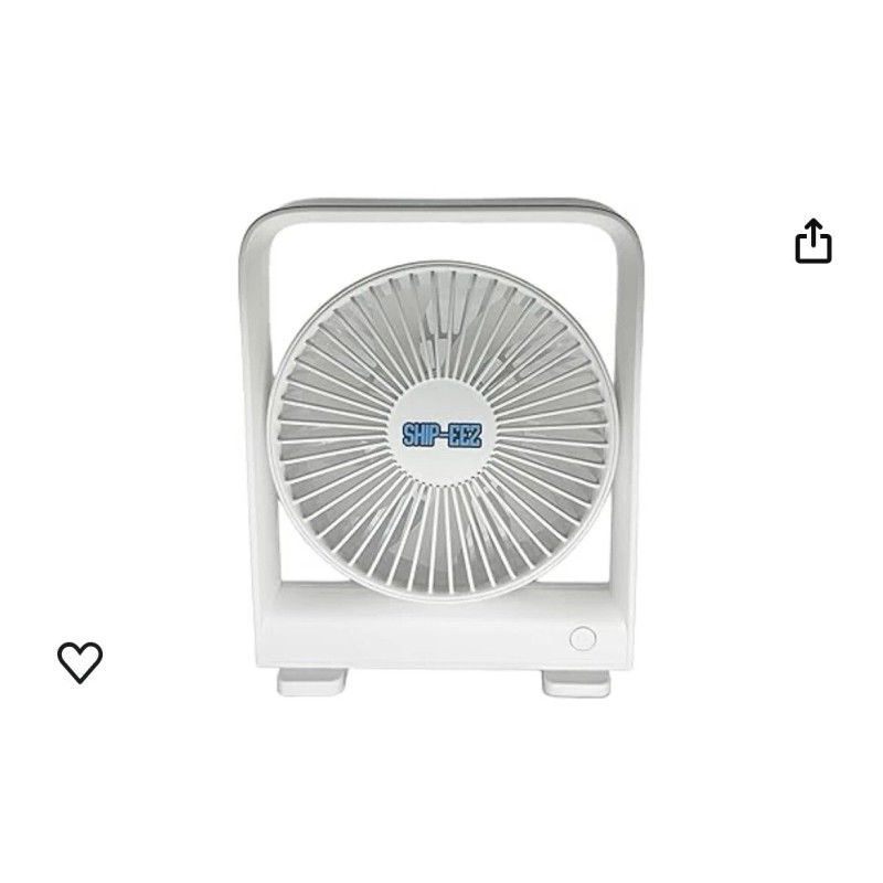 SAILPAK Ship-EEZ Cruise Ship Approved Fan, Magnetically Hangs from Stateroom