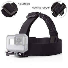 VVHOOY Action Camera Accessories Head Mount Strap Chest Mount Harness Chesty with Floating Handle Grip Compatible with Gopro Hero 13 12 11 10 9 8/AKASO EK7000 Brave 4 Brave 7 LE V50X Native V50 Elite