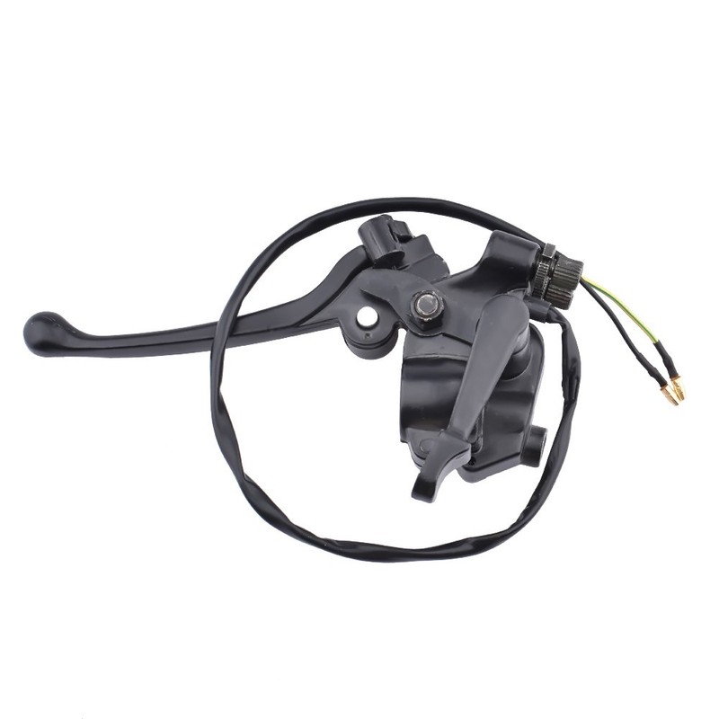 Minireen 7/8'' 22mm Thumb Throttle Cable Accelerator Dual Brake Lever