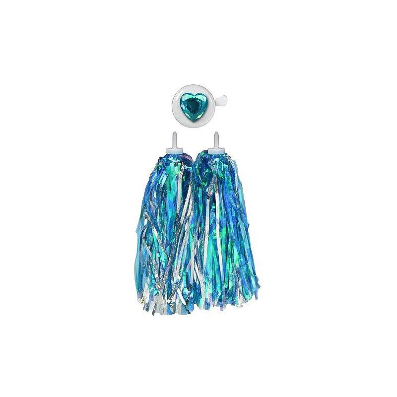 Zefal Z-Kids Double Fun Bike Pack (Teal, Streamers, Bell)