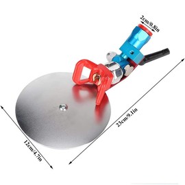 SagaSave Airless Spray Gun Guide Spray Tool Universal Spray Guide Accessory Adjustable Baffle for 7/8'' Airless Paint Spray Gun Sprayers(Spray Guide With Tip)
