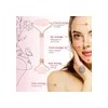 Placa de masaje facial antiarrugas Jade Stone Roller + Gua
