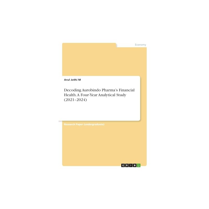 Decoding Aurobindo Pharma's Financial Health. A Four-Year Analytical Study (2021-2024)