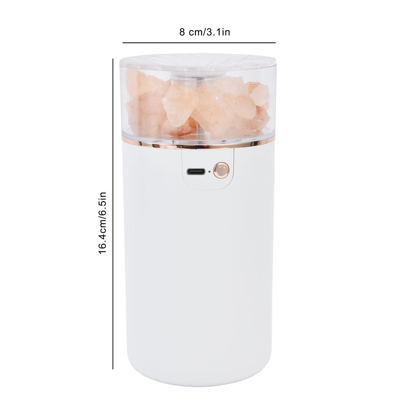 Salt Mine Humidifier Hydration Adjustable USB Charging Desktop Salt Mine