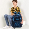 Fitvc Glow in The Dark Backpack for Boys - 3pcs