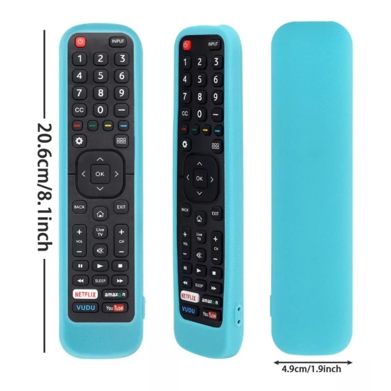 Estuchelandia Funda Silicona Control Hisense 55h6b/50h7gb En2a27 Led Hdtv