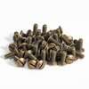 Henne Bery 3/8" Long 6-32 Thread, Oval Head Milled Slot