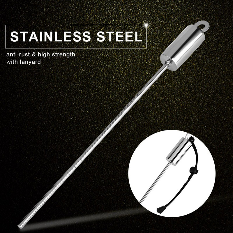 Scuba Diving Point Rod Colorful Stainless Steel Diving Noise Maker