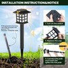 GIGALUMI Solar Outdoor Lights，16 Pack LED Solar Lights Outdoor Waterproof,
