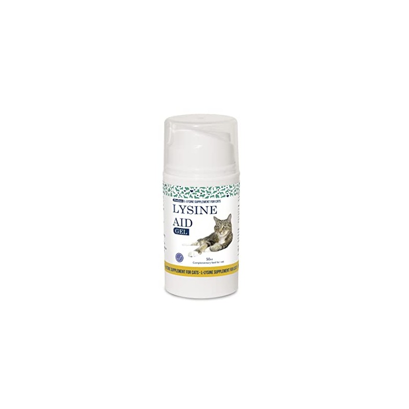 Swedencare UK Nutri-Science Lysine Aid Cat Gel, 50 ml
