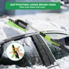 Ice Scraper and Extendable Snow Brush for Car Windshield,WHHMK Car