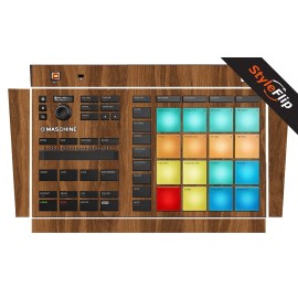 StyleFlip Skins NI Maschine Mikro MK3 Skins | Wood 2 | Protective Decal | StyleFlip Skins