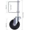 ZEONHAK 2 Pack 4 Inch Heavy Duty Gate Caster Wheel,