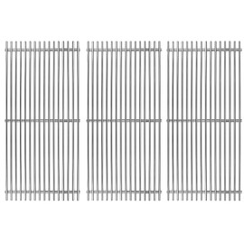 Htanch SF6803 (3-Pack) 18 7/8" SUS304 Cooking Grates for Weber Genesis ii e 610 640 Weber Genesis II 610 and Genesis II LX 640 E-640 S-640 Series Gas Grills 2017 and Newer, for Weber 66096 66803.