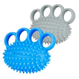 Swokcy Stress Balls for Adults – Hand Exercise Ball & Squeeze Ball Grip Strength Trainer for Finger Therapy, Stress Relief, and Hand Workout(2 pack)