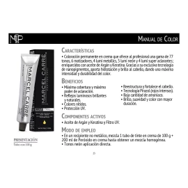 Marcel Carré Tinte 11.1 Super Aclarante Cenizo Marcel Carre 100g