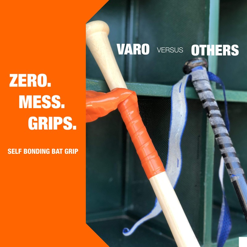 Varo Silicone Bat Grip (4-bat Length) - Red
