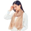Miery Stole 100% Silk [Skin Friendly] "Highly Moisturizing Material" Large
