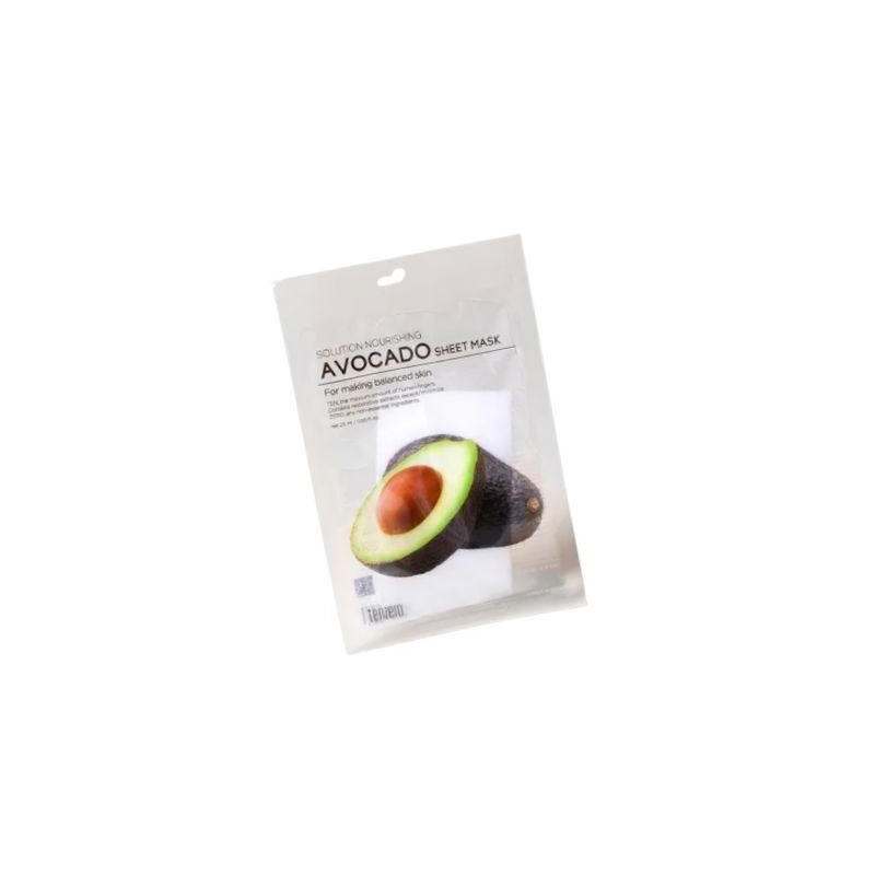 웰픽 Avocado Essence Nourishing Skin Anti-Wrinkle Moisturizing Sheet Mask 10