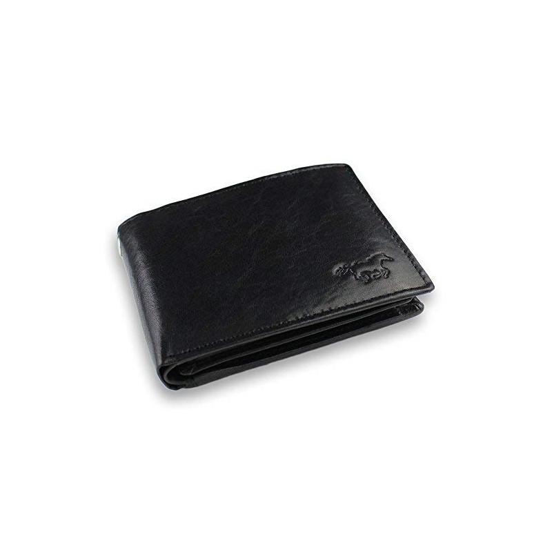 Safekeepers Leather Men Wallet – compact Biker rfid wallet -