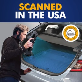 Premium Cargo Liner for Honda Civic LX Sport EX Sedan 2022-2023 - 100% Protection - Custom Fit Car Trunk Mat - All-Season Black Cargo Mat - 3D Shaped Laser Measured Trunk Liners for Honda Civic