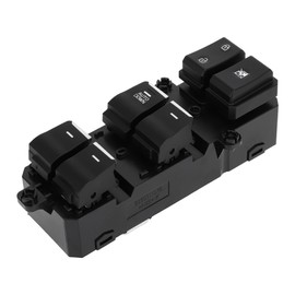 A ABSOPRO Power Window Switch Front Left Driver Side Window Control Switch for Hyundai Tucson 2016-2021 Black