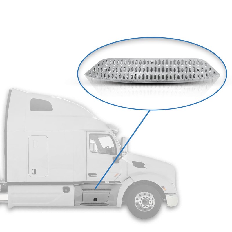 Front Fairing Aluminum Step fit for Peterbilt 579 2013-2022 Semi