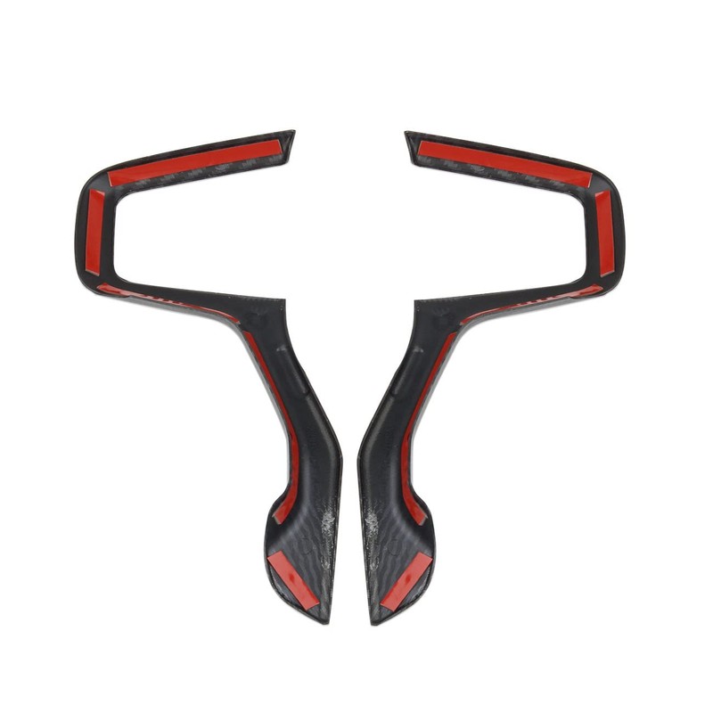 Fewshaw Carbon Fiber Steering Wheel Cover Molding Trims Accessoriess for