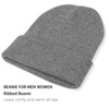 ZOORON 1&2 Pack Beanie for Men Women Slouchy Beanie Hats