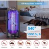 Elechome Bug Zapper for Indoor Outdoor, Rechargeable Mosquito Zapper with