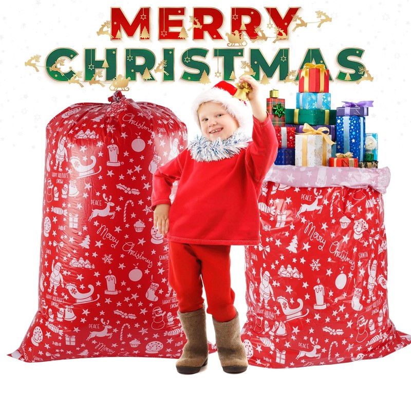 Ysmile Gaint - Bolsa de regalo de Navidad, bolsa de