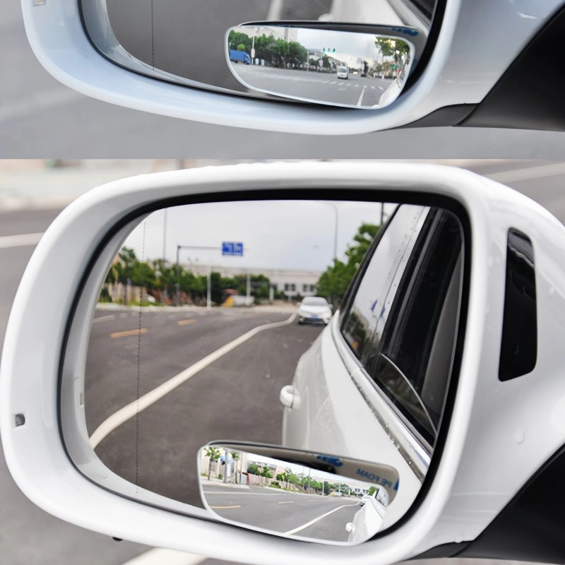 Ossuret Wide Angle Blind Spot Convex Mirror Rear Side View