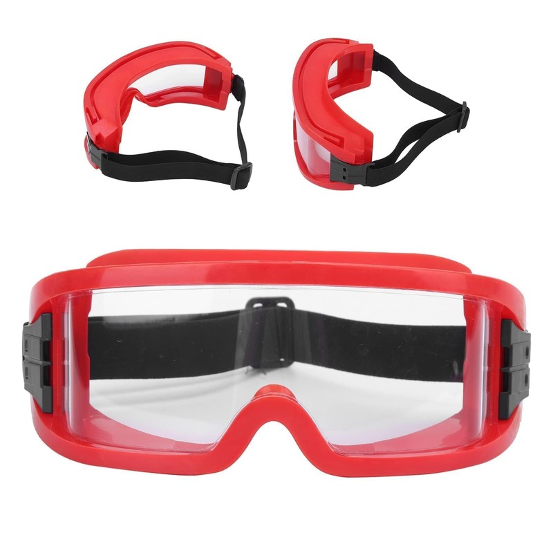 Cyrank Safety Goggles, Scratch Resistant Antiflaming Fireproof Heat Protective Safety