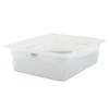 Cambro 26PP190 Translucent Half Size 6" H Food Pan