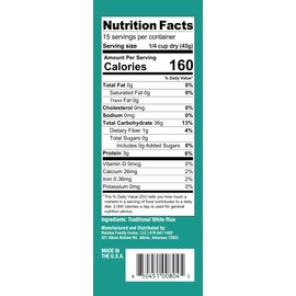 Ralston Family Farms Traditional White Rice, 24 oz Carton: 6 Pack, American Grown, Non-GMO, Naturally Gluten Free