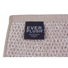 Everplush Diamond Jacquard Bath Sheet 2 Pack in Brown