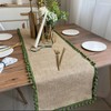 Jarsense Tablecloth Cotton and Linen Woven Tablecloth for Kitchen, Dining