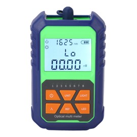 Optical Multi Meter Portable Mini Power Fiber Optic Cable Tester with Backlit ‑70~+6dbm