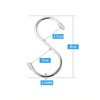 Opexicos 5Pcs for RV Caravan Camper White Awning Clothes Hook