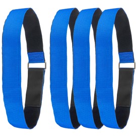 Skipwall Ladder Straps,Ladder Rack Tie Down Straps,Adjustable Multipurpose Securing Straps with Hook and Loop for Ladder, Home, Garage, Car, Truck or Boat (4)