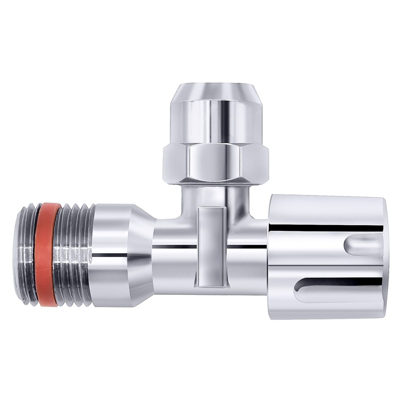 VARIOSAN Angle Valve 14900, 1/2 Inch, Brass, DVGW/KTW/W270 Approval, Self-Sealing,
